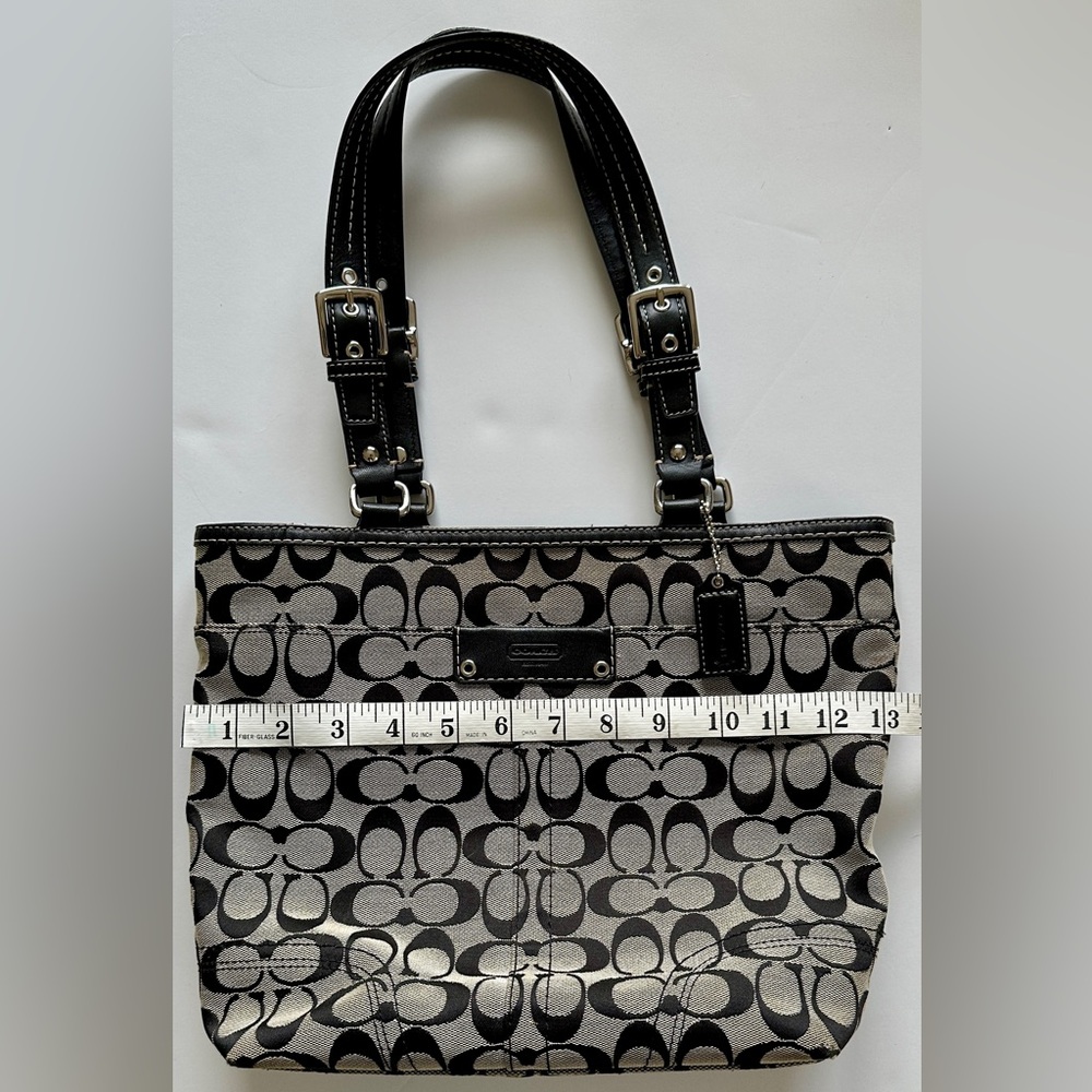 **SOLD** Hampton Signature Jacquard Shoulder Bag